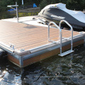 Aluminum alloy steel frame pontoon bridge customized marine passenger access gangway